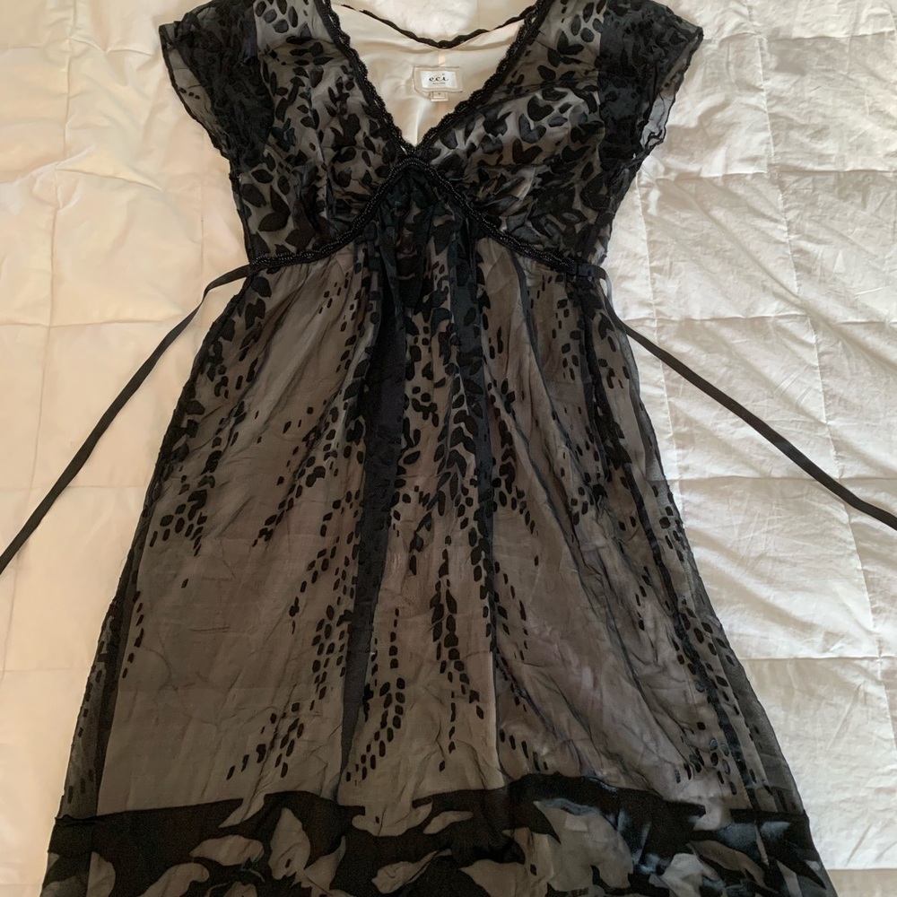 velvet burnout style dress